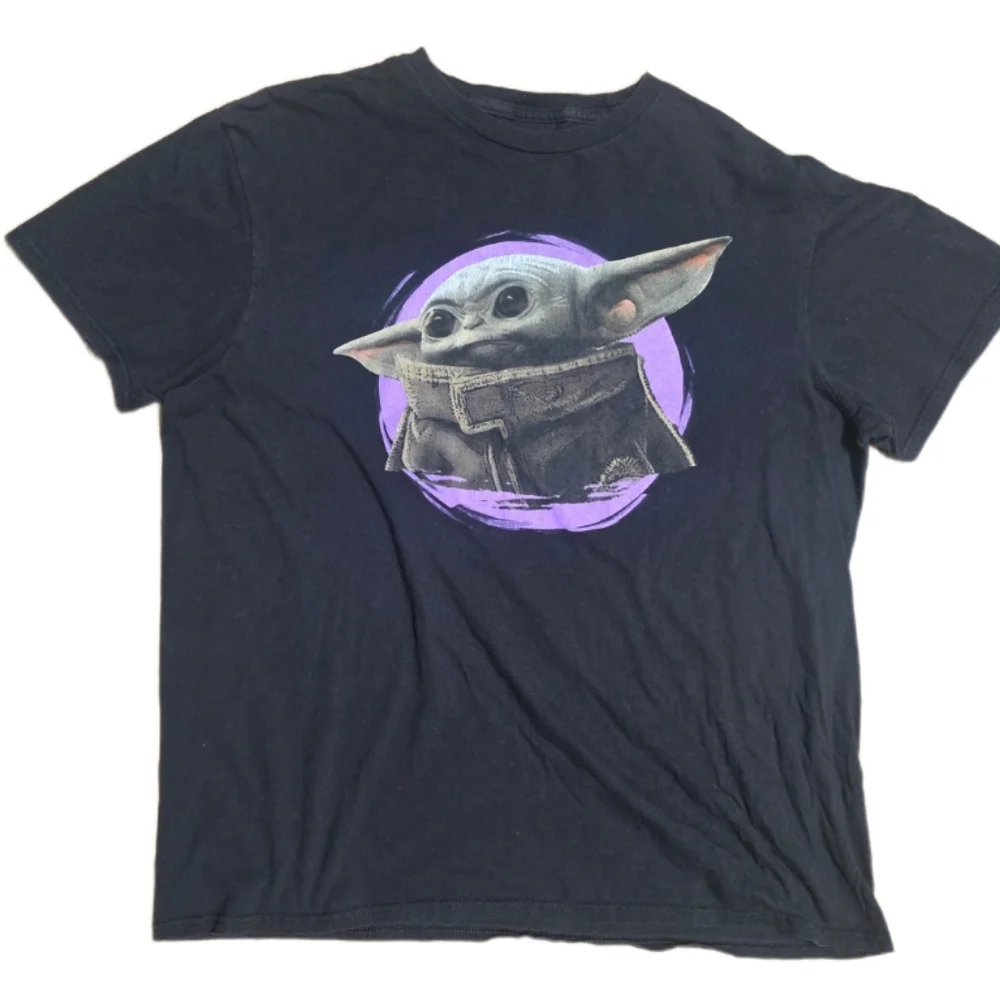 Star Wars Fith Sun‎ Men's The Mandalorian The Child Portrait T-shirt Size Large